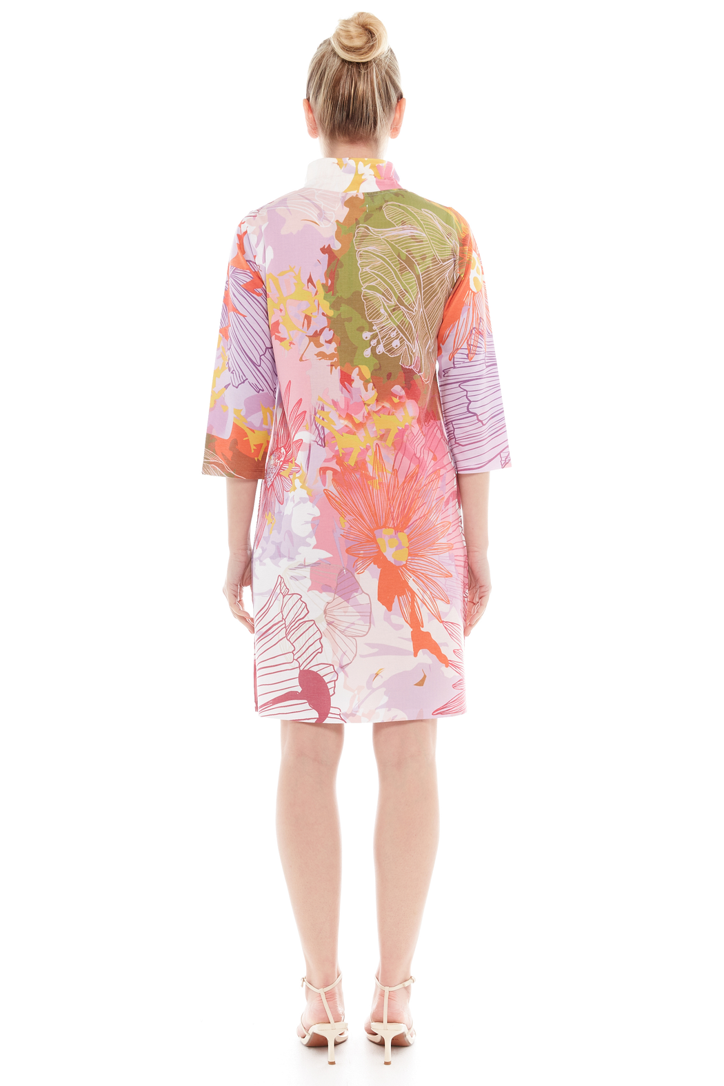 ZIPPER DRESS PINK VIBES- ALMOST OUT OF STOCK- ON SALE