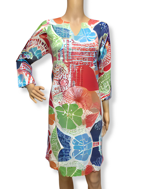 FINAL SALE HAWAIIAN DRESS HAWAII FLOWERS