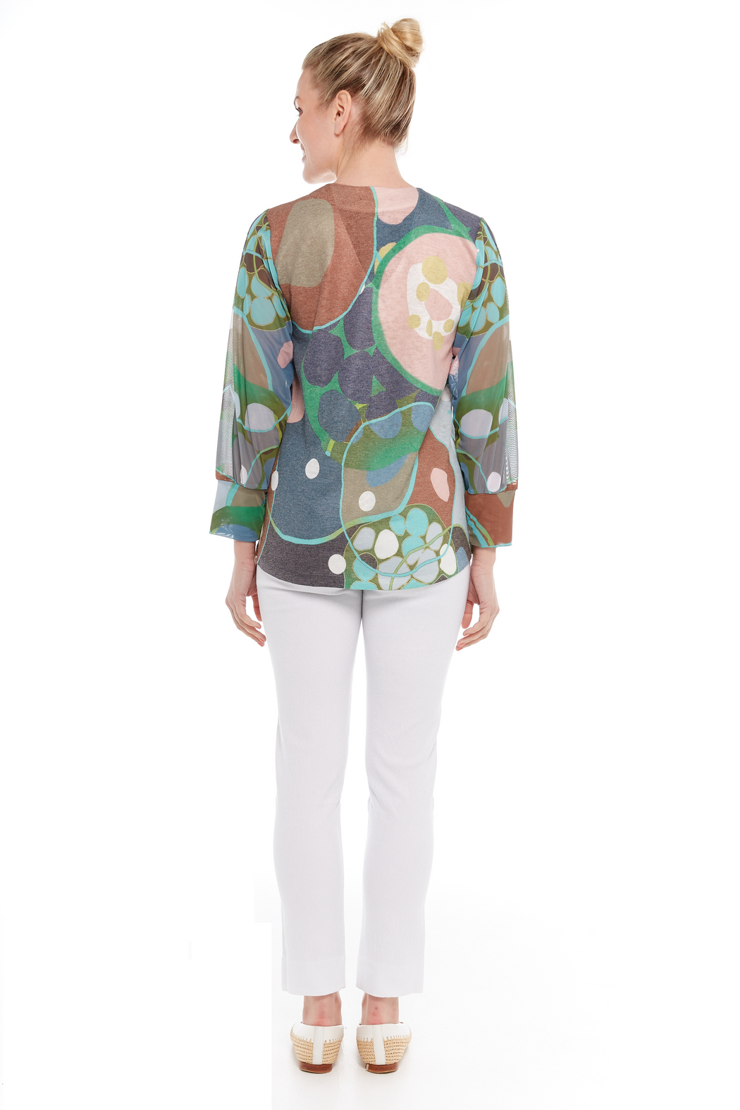 TUNIC EARTH NATURE PRINT - Atelier5