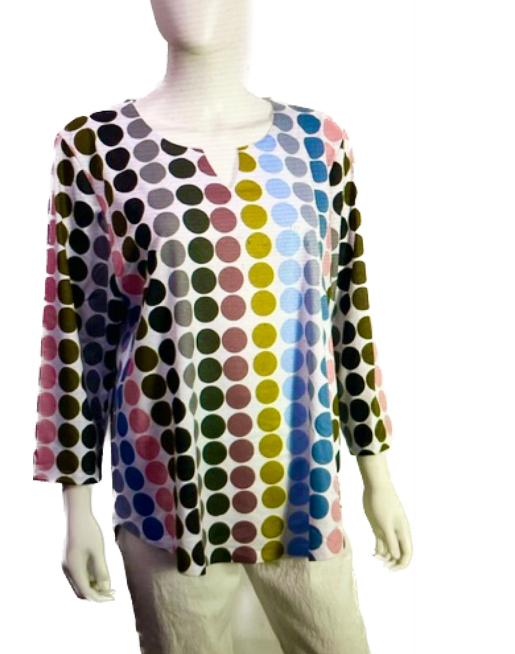 Tunic 2 in fall colors spots